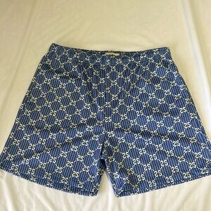 Street Market Supply monogram mesh shorts